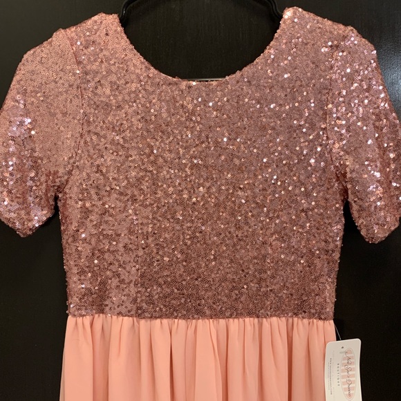 Sequin Bridesmaid/Prom Dress - Picture 2 of 4